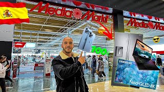 PREÇO DOS ELETRÔNICOS NA MAIOR LOJA DA ESPANHA Media Markt [upl. by Enaile241]