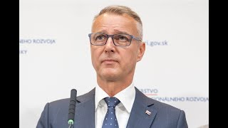 TK ministra investícií SR R Rašiho  Plnenie PVV [upl. by Nocam]