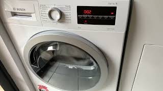 4K Bosch Serie 6 Tumble Dryer  End of Drying Cycle [upl. by Jesh]