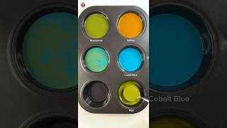 Color mixing 1  Liquid paint mixing ASMR colormixing paintmixing mixedcolors asmr [upl. by Eserahs]