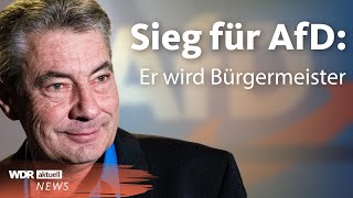 AfDSieg in Pirna Tim Lochner wird Bürgermeister  WDR aktuell [upl. by Eendys]