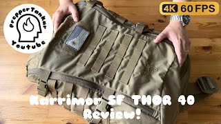 Karrimor SF THOR 40 review En grymt bra ryggsäck [upl. by Johen]