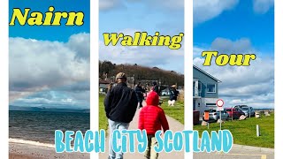 Nairn Walking Tour A quiet peaceful town Scotland Inverness scottishhighlands sandybeach [upl. by Denna280]