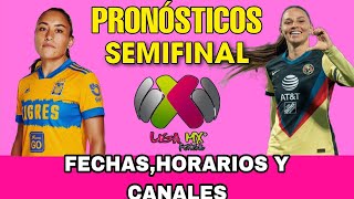 SEMIFINAL LIGA MX FEMENIL CLUSURA 2024 FECHAS HORARIOS Y CANALES [upl. by Dranyar624]