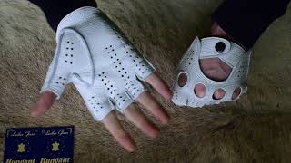 White Fitness Training Cycling Driving Gloves [upl. by Ahsenrad]