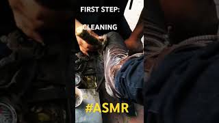 FIRST STEP SHOE SHINE asmr shorts relaxing [upl. by Nesiaj522]