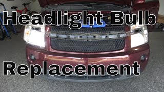 20052009 Equinox  Terrain Head Light replacement Step BY Step [upl. by Dyoll]