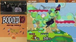 NSE  Maher Marth vs Rich Falco  Singles  Div 1 Winners Quarterfinal  Bodied 10 [upl. by Smallman182]