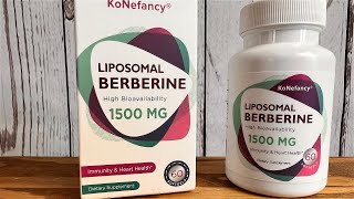 Review  Berberine HCL Supplement 1500mg Capsules [upl. by Diane-Marie]