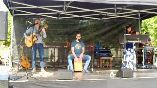 Rockversion WHISKEY IN THE JAR Irish Folk Stadtteilfest Kempten OstHoch3 2024 Violine Gitarre Cajon [upl. by Aer]