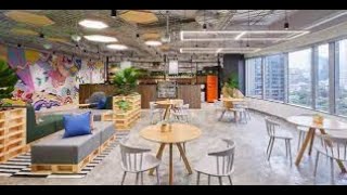 Inside a coworking space in Bangkok Thailand Great for DIGITAL NOMADS 🇹🇭 [upl. by Ahsenod263]