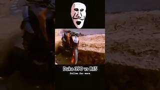 Duke 390 vs R15💪💯 koreanfood automobile yrfnewreleases boybandfashion motovlog yrfi btsff [upl. by Dumah]