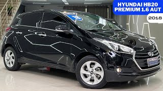 Hyundai HB20 16 Premium 2018 4fmotors BAIXO KM [upl. by Salocin]