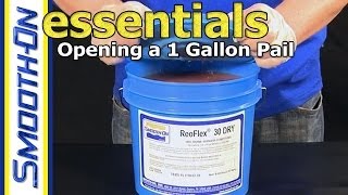 How to Easily Remove the Lid from a One Gallon Pail [upl. by Romeo]