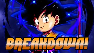 SUMMONABLE DAIMA GOKU Mini KIT BREAKDOWN Dragon Ball Legends [upl. by Aihcsrop]