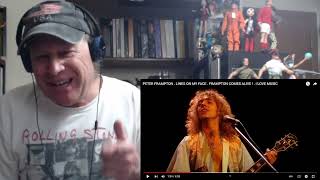 Reaction  Peter Frampton  Lines On My Face  Comes Alive With Great Vocals And Guitar Solos [upl. by Vincentia]