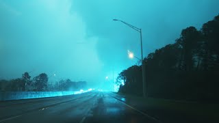 TORNADO CROSSING i12 IN LOUISIANA  Slidell LA 4102024 [upl. by Nanice]