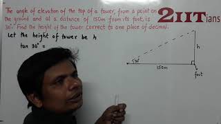 Heights And Distances Exercise 20 Full Class X ICSE M L Agarwal [upl. by Yarised315]