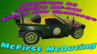 Poorboys RC Tamiya MF01X Speed Run Challenge 2024 McFirst McOuting [upl. by Adnileb]