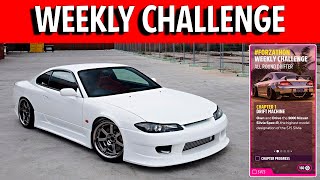 Forza Horizon 5 Weekly Challenge All Round Drifter  Nissan Silvia SpecR 2000 Spring Season [upl. by Aroz]