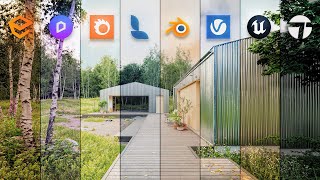 The Ultimate Render Engine Comparison for Architects [upl. by Inattirb]
