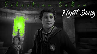 Hogwarts Legacy  Sebastian Sallow AMV – Fight Song [upl. by Zenobia]