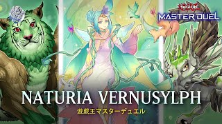 Naturia Vernusylph  Naturia Beast  Ranked Gameplay YuGiOh Master Duel [upl. by Androw]