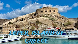 Crete  Elounda and Spinalonga Walking Tour 4K Kreta 2024 [upl. by Eadnus]