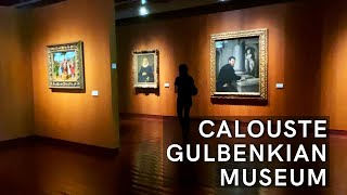 Calouste Gulbenkian Museum in Lisbon walkingtour art museum lisbon portugal [upl. by Lainad]