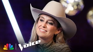 Reba McEntire Brings Country Legend Lainey Wilson on as Playoff Advisor  The Voice  NBC [upl. by Attenaej]