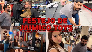 FESTEJANDO EL CUMPLEAÑOS DE JAIMICO TOYS Y COMPRANDO SU REGALO LOS TOYSEL CHEF CALVILLO [upl. by Stoughton]