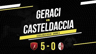 Geraci  Casteldaccia  Eccellenza Sicilia  Highlights amp Goals [upl. by Yevreh]