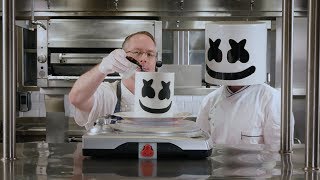 Cooking with Marshmello How To Make Marshmello Dessert Tower Wynn Edition [upl. by Kwok]