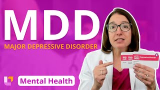 Major Depressive Disorder MDD  Psychiatric Mental Health  LevelUpRN [upl. by Nodearb]