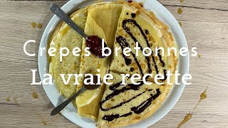 Pâte à Crêpes de Cyril Lignac au thermomix [upl. by Alvina]