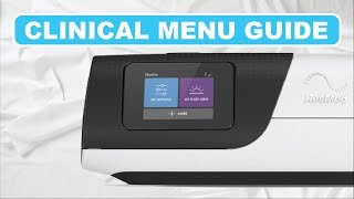 Airsense 11 Clinical Menu  How to Get to CPAP Clinical Settings [upl. by Tiphany]