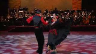 Christoph Kies und Blanca Ribas Turon  Dancing Espana Cani Paso Doble 2009 [upl. by Essirahc667]