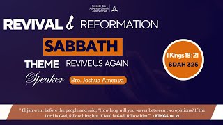 REVIVAL amp REFORMATION SABBATH  REVIVE US AGAIN  17082024 [upl. by Ahmad]