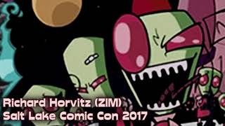 Richard Horvitz as Invader Zim  Salt Lake Comic Con 2017 2 audio clips [upl. by Tanner]