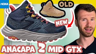 Did they RUIN it  Hoka Anacapa 2 mid GTX  Updated midsole and upper  Anacapa 2 vs 1 [upl. by Razaile]