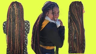 PEINADOS CON TRENZAS AFRICANAS [upl. by Brooke]