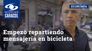 Empezó repartiendo mensajería en bicicleta y hoy su empresa de envíos es la segunda en el sector [upl. by Vallie952]