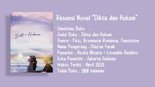 Resensi Novel Dikta dan Hukum [upl. by Dorion600]