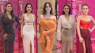 Stars Shine at the Elle India Beauty Awards 2024  Kajol Nushrratt Palak Aditi Radhika amp Anjini [upl. by Lebasiram222]