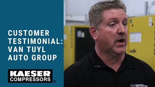 Kaeser Compressors Customer Testimonial Van Tuyl Auto Group [upl. by Burleigh]