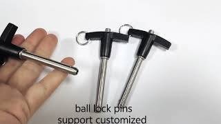 T hand Ball lock pin [upl. by Kcam80]