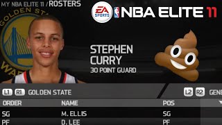 REBUILDING THE GOLDEN STATE WARRIORS IN NBA ELITE 11 [upl. by Nevetse]