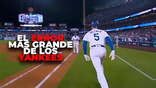 3 MOMENTO CRUCIALES que le costaron a los YANKEES el PRIMER JUEGO de la SERIE MUNDIAL [upl. by Scarlet]