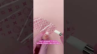 How To Apply Nail Foils  Beetles Nail Foil Glue 💅🏾✨ [upl. by Ricki750]