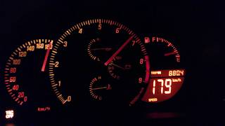 Toyota altezza rs mt acceleration [upl. by Laenahtan661]